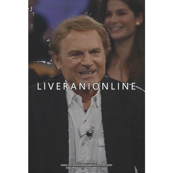 ROMA 13 01 2008 TRASMISSIONE TELEVISIVA\'DOMENICA IN\' NELLA FOTO TERENCE HILL AG ALDO LIVERANI