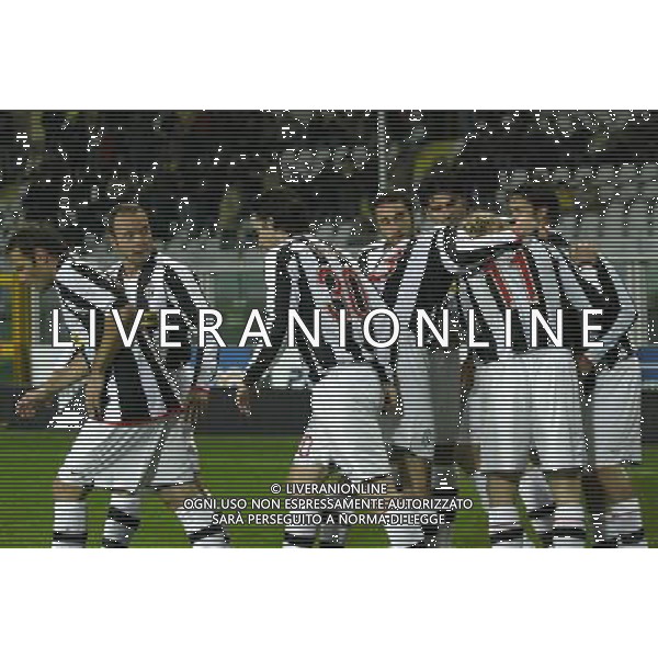©Manuela Viganti/Press Photo/Ag. Aldo Liverani Sas 15-01-2008 Torino Juventus Empoli Coppa Italia Tim 2007 2008 Nella foto: abbracci esultanza dopo il gol di marco marchionni