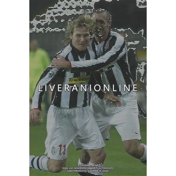 ©Manuela Viganti/Press Photo/Ag. Aldo Liverani Sas 15-01-2008 Torino Juventus Empoli Coppa Italia Tim 2007 2008 Nella foto: esultanza di pavel nedved dopo il gol con giorgio chiellini