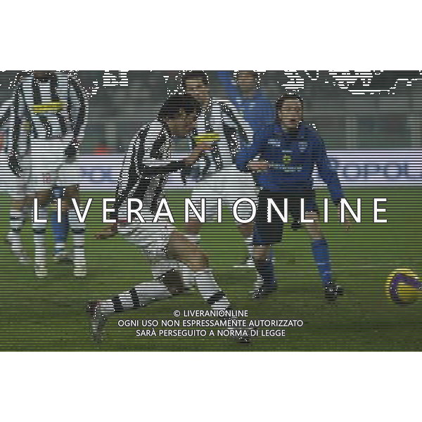 ©Manuela Viganti/Press Photo/Ag. Aldo Liverani Sas 15-01-2008 Torino Juventus Empoli Coppa Italia Tim 2007 2008 Nella foto: il secondo gol di vincenzo iaquinta del 4-3