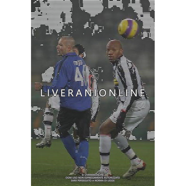 ©Manuela Viganti/Press Photo/Ag. Aldo Liverani Sas 15-01-2008 Torino Juventus Empoli Coppa Italia Tim 2007 2008 Nella foto: raggi e boumsong