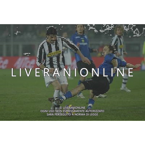 ©Manuela Viganti/Press Photo/Ag. Aldo Liverani Sas 15-01-2008 Torino Juventus Empoli Coppa Italia Tim 2007 2008 Nella foto: il fallo di rigore di vittorio tosto su iaquinta vincenzo