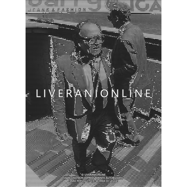 Luigi Necco Giornalista Cronista Sportivo 1989/1990 ph archivio Ag. Aldo Liverani sas