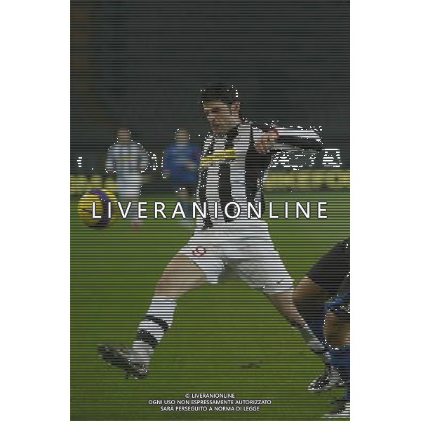 ©Alessandro Falzone/Press Photo/Ag. Aldo Liverani 15-01-2008 Torino Sport Calcio Juventus Empoli Coppa Italia Tim Cup 2007/2008 Nella foto: Vincenzo Iaquinta
