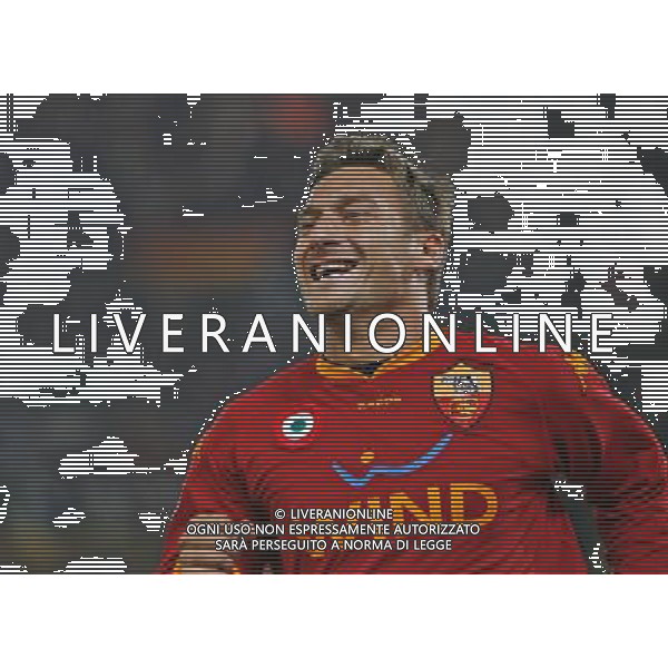 Roma - Torino 16/01/2008 Coppa Italia TIM CUP 2007/2008 Ottavi di finale ritorno nella foto: esultanza di francesco Totti dopo il gol del 2 a 0 ph Corradetti / ag. Aldo Liverani sas