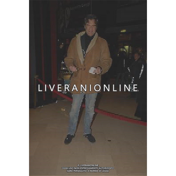 ROMA 16 GENNAIO 2008 TEATRO SISTINA PRIMA DELLO SPETTACOLO DI LORETTA GOGGI \'SE STASERA SONO QUI\' NELLA FOTO: MAX TORTORA FOTO AGENZIA ALDO LIVERANI