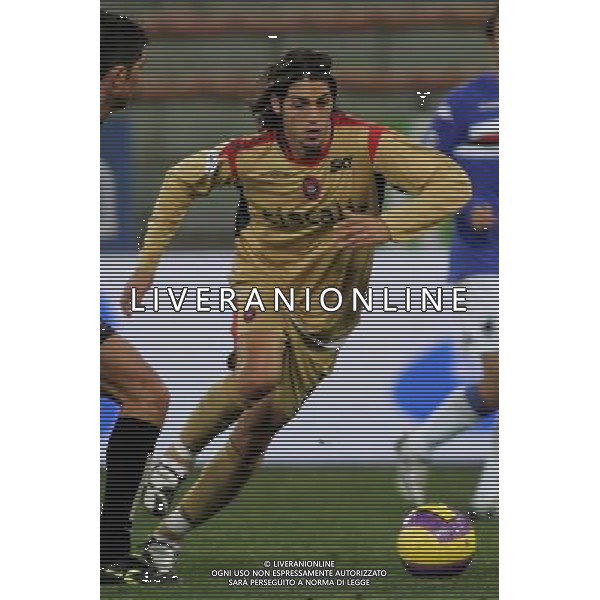©Alessandro Falzone/Press Photo/Ag. Aldo Liverani 16-01-2008 Genova Sport Calcio Sampdoria Cagliari Tim Cup 2007 2008 Nella foto: Larrivey