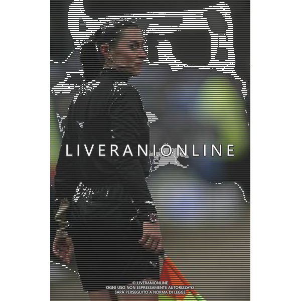 ©Alessandro Falzone/Press Photo/Ag. Aldo Liverani 16-01-2008 Genova Sport Calcio Sampdoria Cagliari Tim Cup 2007 2008 Nella foto: guardalinee Cristina Cini