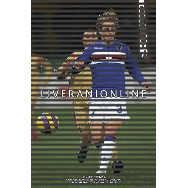 ©Alessandro Falzone/Press Photo/Ag. Aldo Liverani 16-01-2008 Genova Sport Calcio Sampdoria Cagliari Tim Cup 2007 2008 Nella foto: Ziegler