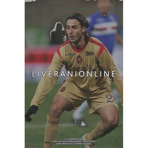 ©Alessandro Falzone/Press Photo/Ag. Aldo Liverani 16-01-2008 Genova Sport Calcio Sampdoria Cagliari Tim Cup 2007 2008 Nella foto: Magliocchetti