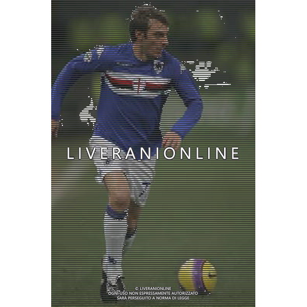 ©Alessandro Falzone/Press Photo/Ag. Aldo Liverani 16-01-2008 Genova Sport Calcio Sampdoria Cagliari Tim Cup 2007 2008 Nella foto: Zenoni Cristian