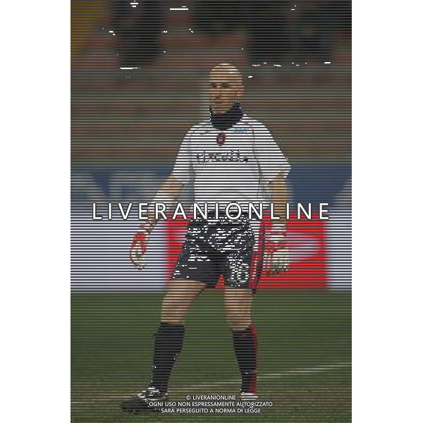 ©Alessandro Falzone/Press Photo/Ag. Aldo Liverani 16-01-2008 Genova Sport Calcio Sampdoria Cagliari Tim Cup 2007 2008 Nella foto: Fortin marco