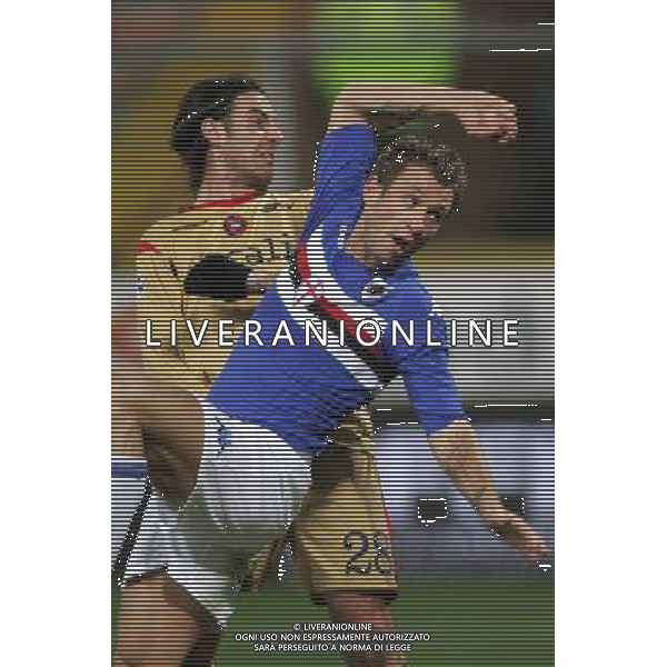 ©Alessandro Falzone/Press Photo/Ag. Aldo Liverani 16-01-2008 Genova Sport Calcio Sampdoria Cagliari Tim Cup 2007 2008 Nella foto: antonio Cassano