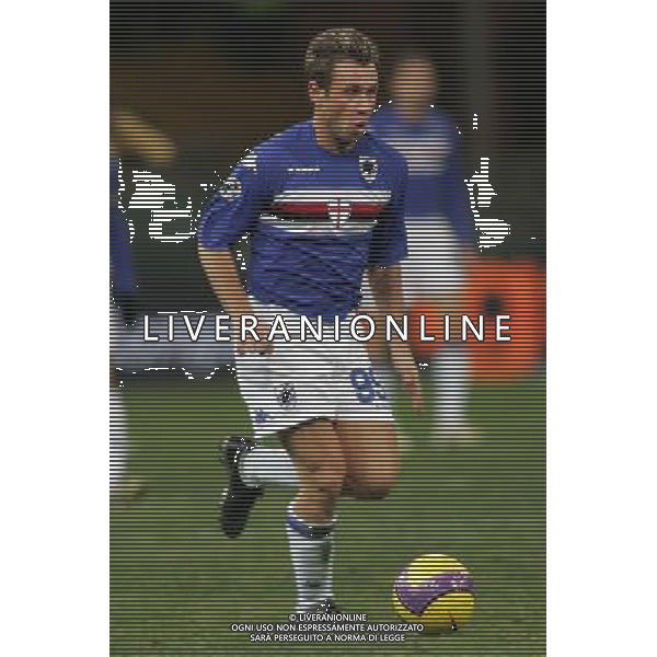 ©Alessandro Falzone/Press Photo/Ag. Aldo Liverani 16-01-2008 Genova Sport Calcio Sampdoria Cagliari Tim Cup 2007 2008 Nella foto: antonio Cassano