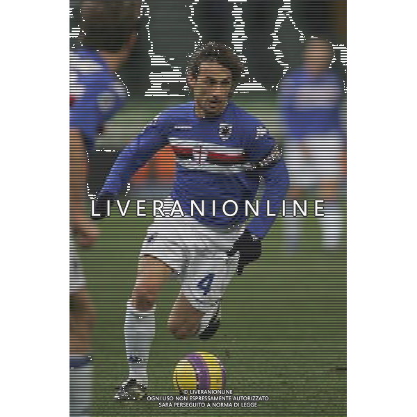 ©Alessandro Falzone/Press Photo/Ag. Aldo Liverani 16-01-2008 Genova Sport Calcio Sampdoria Cagliari Tim Cup 2007 2008 Nella foto: sergio Volpi