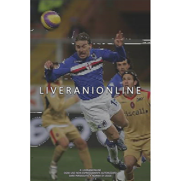©Alessandro Falzone/Press Photo/Ag. Aldo Liverani 16-01-2008 Genova Sport Calcio Sampdoria Cagliari Tim Cup 2007 2008 Nella foto: Campagnaro