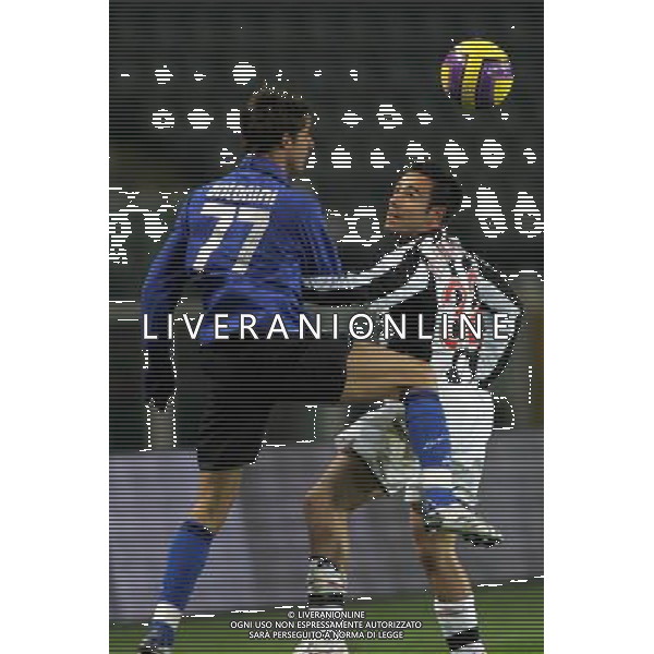 ©Alessandro Falzone/Press Photo/Ag. Aldo Liverani 15-01-2008 Torino Sport Calcio Juventus - Empoli Coppa Italia Tim Cup 2007/2008 Nella foto: Antonini e marco Marchionni