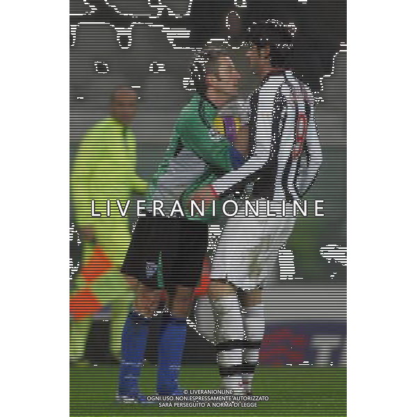 ©Alessandro Falzone/Press Photo/Ag. Aldo Liverani 15-01-2008 Torino Sport Calcio Juventus - Empoli Coppa Italia Tim Cup 2007/2008 Nella foto: Balli Daniele e Iaquinta vincenzo