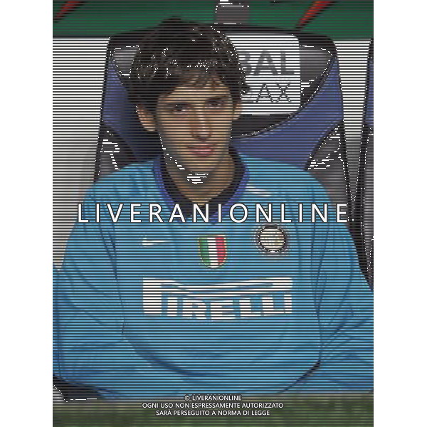INTER -REGGINA COPPA ITALIA TIM17/01/2008 NELLA FOTO filippo mancini FOTOMARCO LUZZANI-AG ALDO LIVERANI