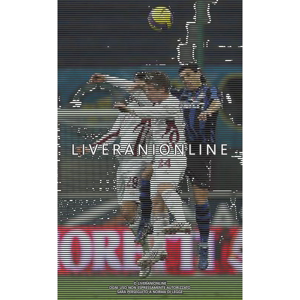 INTER -REGGINA COPPA ITALIA TIM17/01/2008 NELLA FOTO burdisso, koris e tullberg FOTOMARCO LUZZANI-AG ALDO LIVERANI