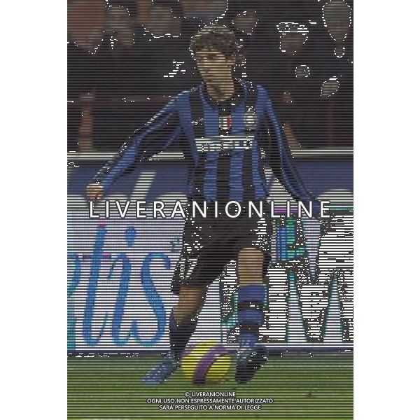 INTER -REGGINA COPPA ITALIA TIM17/01/2008 NELLA FOTO filippo mancini FOTOMARCO LUZZANI-AG ALDO LIVERANI
