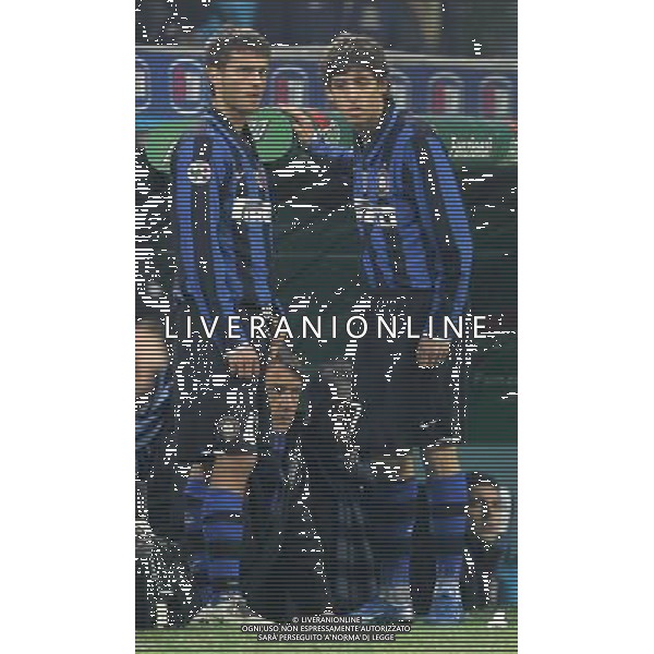 INTER -REGGINA COPPA ITALIA TIM17/01/2008 NELLA FOTO filippo e roberto mancini FOTOMARCO LUZZANI-AG ALDO LIVERANI