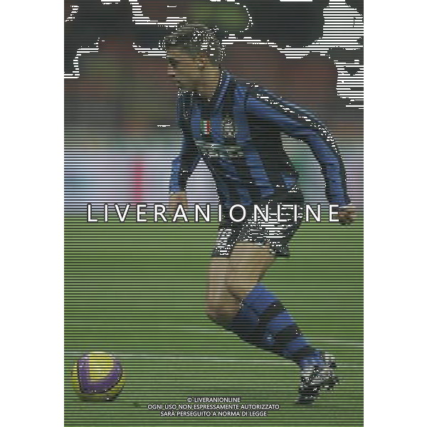 Milano 18/01/2008 Coppa Italia Tim 2007/08 inter-reggina 3:0 nella foto hernan crespo ph marco luzzani/ag aldo liverani s.a.s.