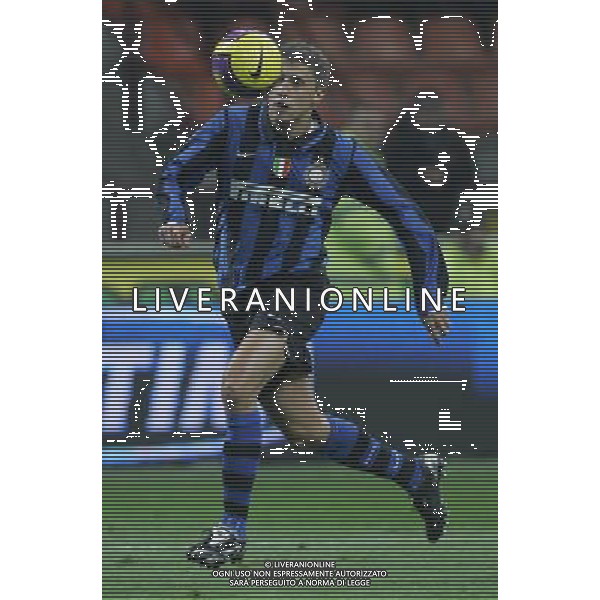 Milano 18/01/2008 Coppa Italia Tim 2007/08 inter-reggina 3:0 nella foto hernan crespo ph marco luzzani/ag aldo liverani s.a.s.