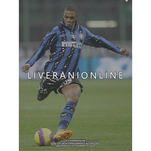 Milano 18/01/2008 Coppa Italia Tim 2007/08 inter-reggina 3:0 nella foto pele\' ph marco luzzani/ag aldo liverani s.a.s.