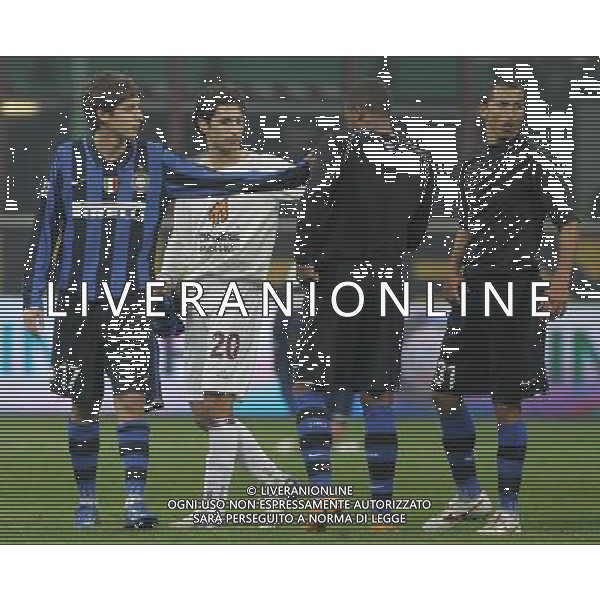 Milano 18/01/2008 Coppa Italia Tim 2007/08 inter-reggina 3:0 nella foto terzo tempo ph marco luzzani/ag aldo liverani s.a.s.