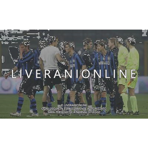 Milano 18/01/2008 Coppa Italia Tim 2007/08 inter-reggina 3:0 nella foto terzo tempo ph marco luzzani/ag aldo liverani s.a.s.