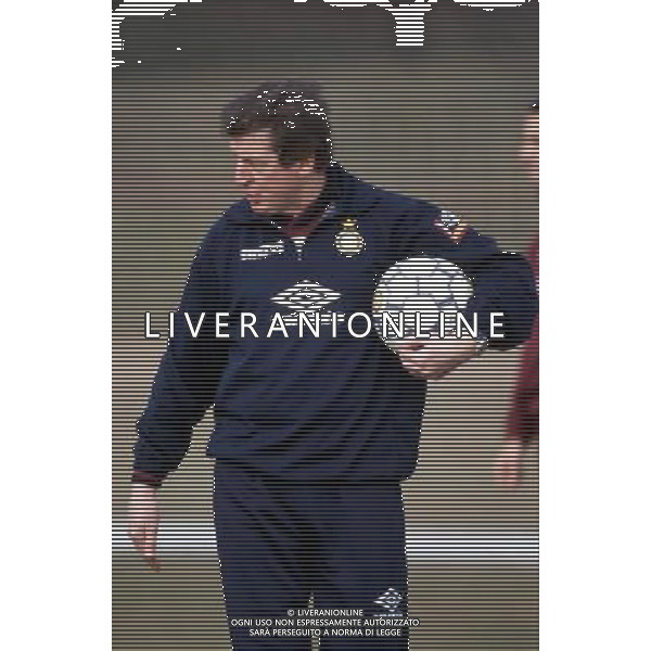 ARCHIVIO ALDO LIVERANI S A S NELLA FOTO ROY HODGSON AGALDO LIVERANI