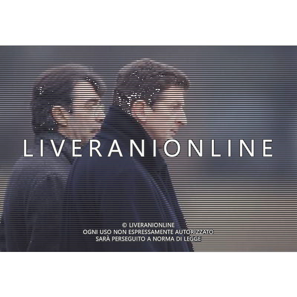 ARCHIVIO ALDO LIVERANI S A S NELLA FOTO ROY HODGSON-MASSIMO MORATTI AGALDO LIVERANI