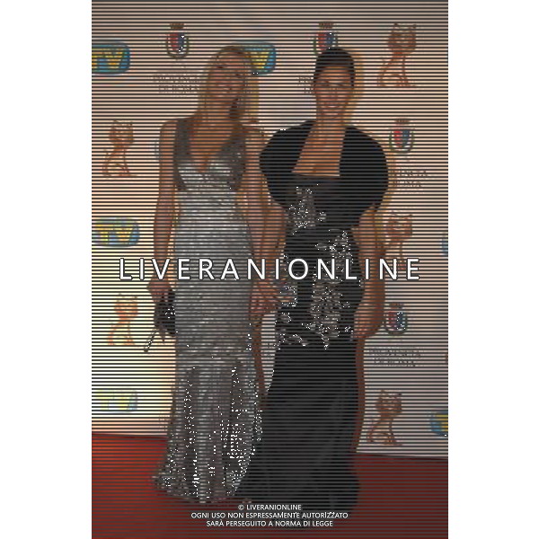 ROMA 20/01/2008 TELEGATTI NELLA FOTO VERIDIANA MALLMAN E MELISSA SATTA FOTO BRUNI MASSIMO-AG ALDO LIVERANI 