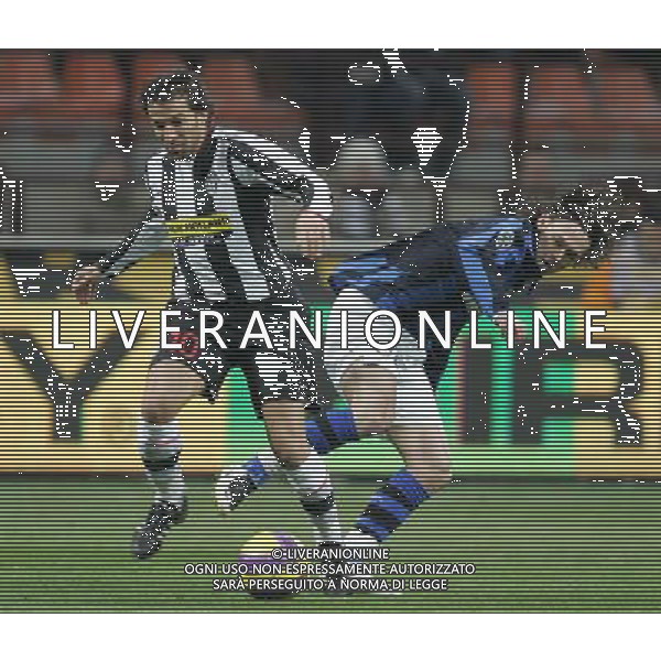 Inter - Juventus Coppa Italia Tim Cup 23/01/2008 nella foto alessandro del piero e maniche ph andry/Ag. Aldo Liverani sas