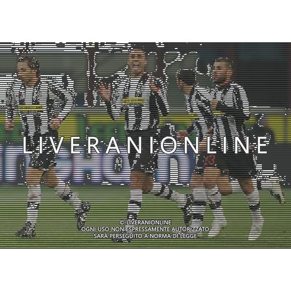 Inter - Juventus Coppa Italia Tim Cup 23/01/2008 nella foto esultanza dopo il gol alessandro del piero del 2-1 ph andry/Ag. Aldo Liverani sas