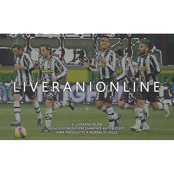 Inter - Juventus Coppa Italia Tim Cup 23/01/2008 nella foto esultanza dopo il gol alessandro del piero del 2-1 ph andry/Ag. Aldo Liverani sas