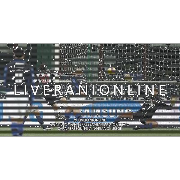 Inter - Juventus Coppa Italia Tim Cup 23/01/2008 nella foto il gol alessandro del piero del 2-1 ph andry/Ag. Aldo Liverani sas