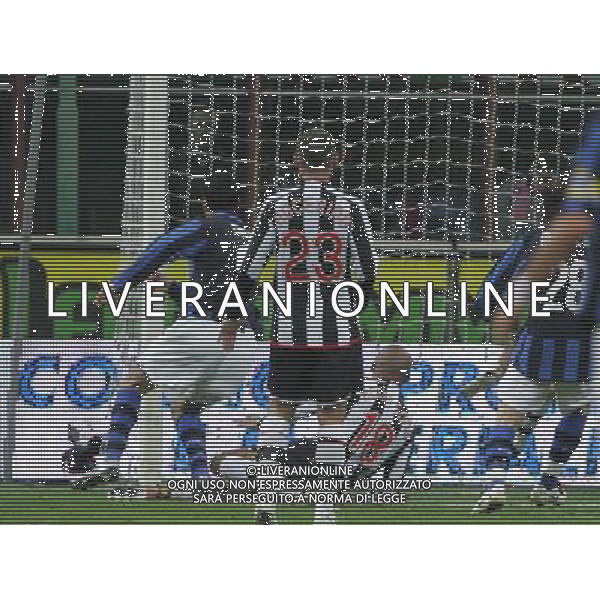 Inter - Juventus Coppa Italia Tim Cup 23/01/2008 nella foto il secondo gol di julio cruz del 2-0 ph luzzani/Ag. Aldo Liverani sas
