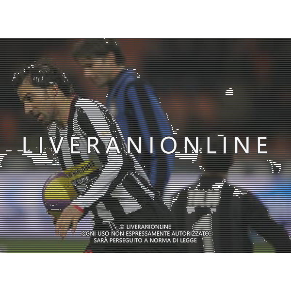 Inter - Juventus Coppa Italia Tim Cup 23/01/2008 nella foto esultanza dopo il gol di alessandro del piero del 2-1 ph luzzani/Ag. Aldo Liverani sas