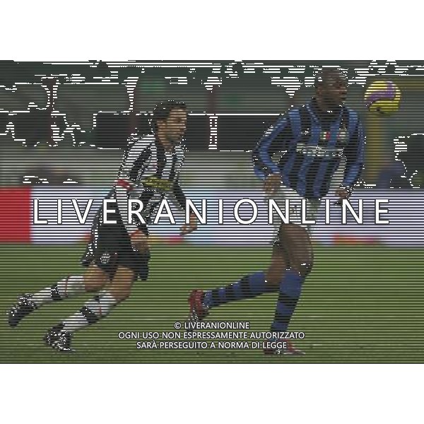 Inter - Juventus Coppa Italia Tim Cup 23/01/2008 nella foto alessandro del piero e patrick vieira ph luzzani/Ag. Aldo Liverani sas