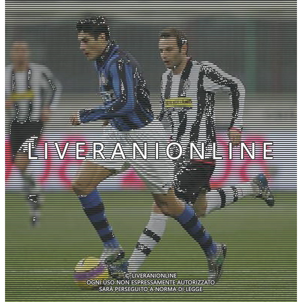 Milano 23 gennaio 2008 Inter - Juventus quarti di finale coppa italia gara di andata nella foto: Julio Ricardo Cruz foto Andry / Ag. Aldo Liverani