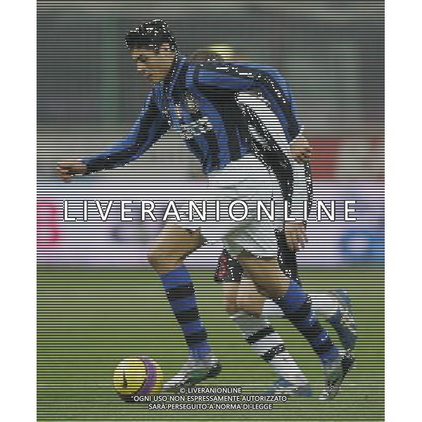Milano 23 gennaio 2008 Inter - Juventus quarti di finale coppa italia gara di andata nella foto: Julio Ricardo Cruz foto Andry / Ag. Aldo Liverani