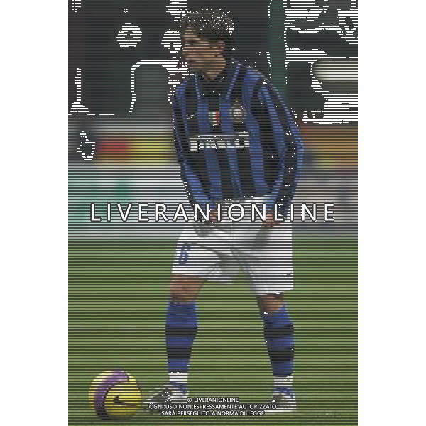 Milano 23 gennaio 2008 Inter - Juventus quarti di finale coppa italia gara di andata nella foto: Maxwell foto Andry / Ag. Aldo Liverani