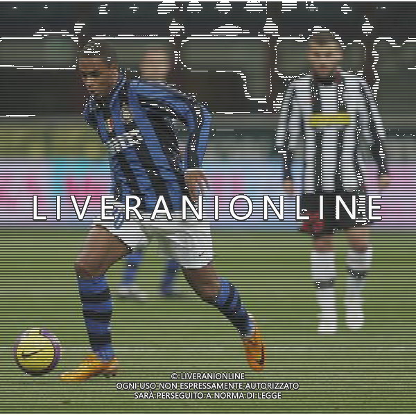 Milano 23 gennaio 2008 Inter - Juventus quarti di finale coppa italia gara di andata nella foto: Pele\' foto Andry / Ag. Aldo Liverani