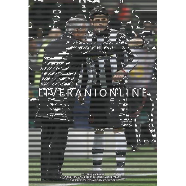 Milano 24/01/2008 coppa italia tim 2007/08 inter-juventus 2:2 nella foto vincenzo iaquinta e claudio ranieri ph marco luzzani/ag aldo liverani s.a.s.