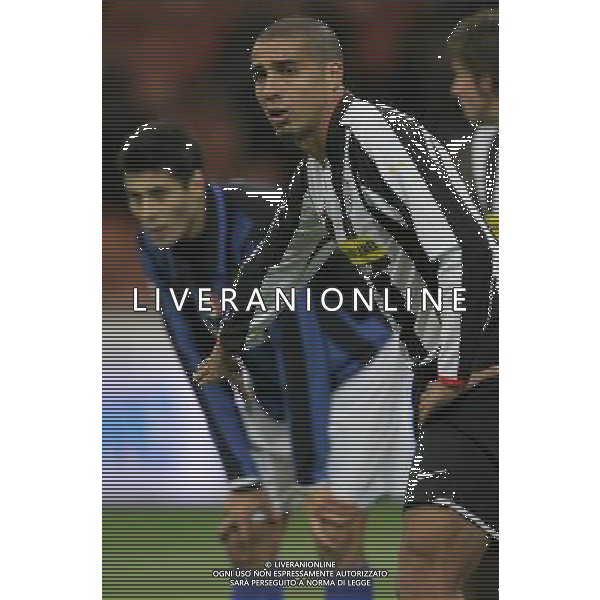 Milano 24/01/2008 coppa italia tim 2007/08 inter-juventus 2:2 nella foto david trezeguet ph marco luzzani/ag aldo liverani s.a.s.