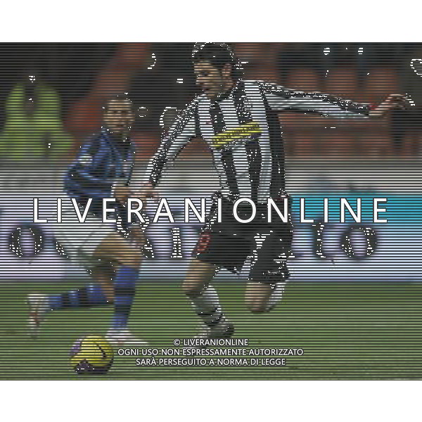 Milano 24/01/2008 coppa italia tim 2007/08 inter-juventus 2:2 nella foto vincenzo iaquinta ph marco luzzani/ag aldo liverani s.a.s.