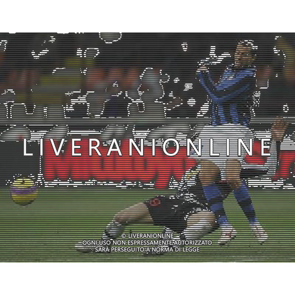 Milano 24/01/2008 coppa italia tim 2007/08 inter-juventus 2:2 nella foto cesra e vincenzo iaquinta ph marco luzzani/ag aldo liverani s.a.s.