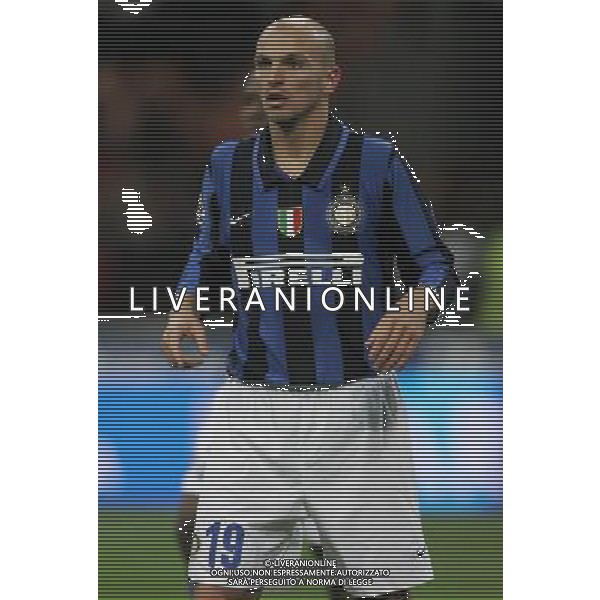 Milano 24/01/2008 coppa italia tim 2007/08 inter-juventus 2:2 nella foto esteban cambiasso ph marco luzzani/ag aldo liverani s.a.s.